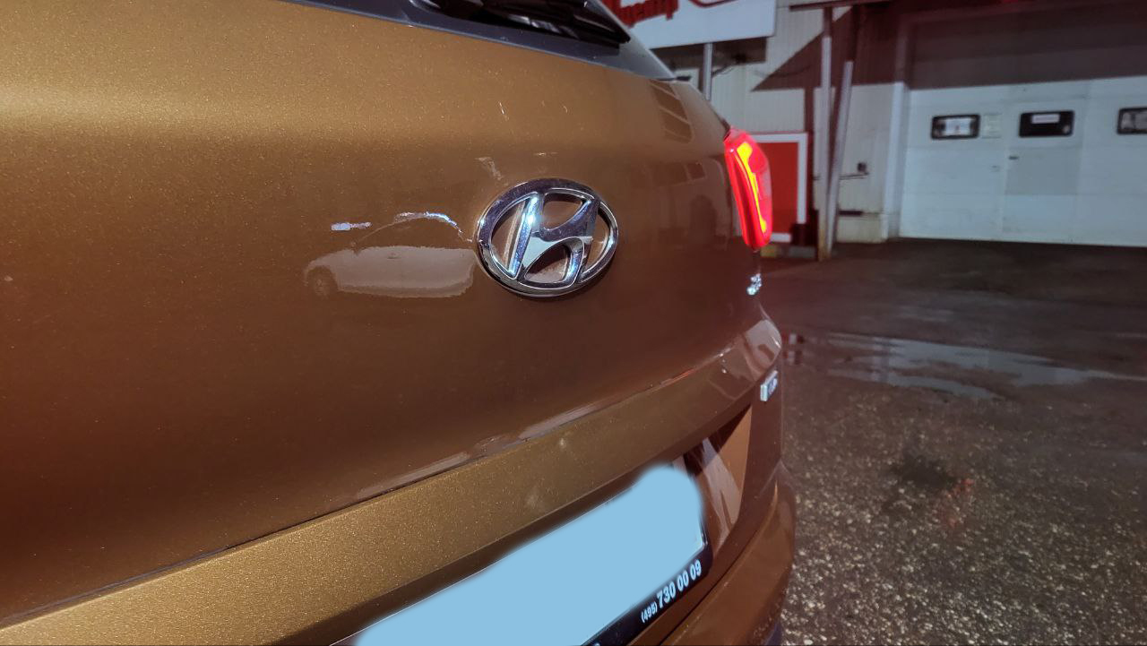 Удаление вмятин без покраски Hyundai Creta