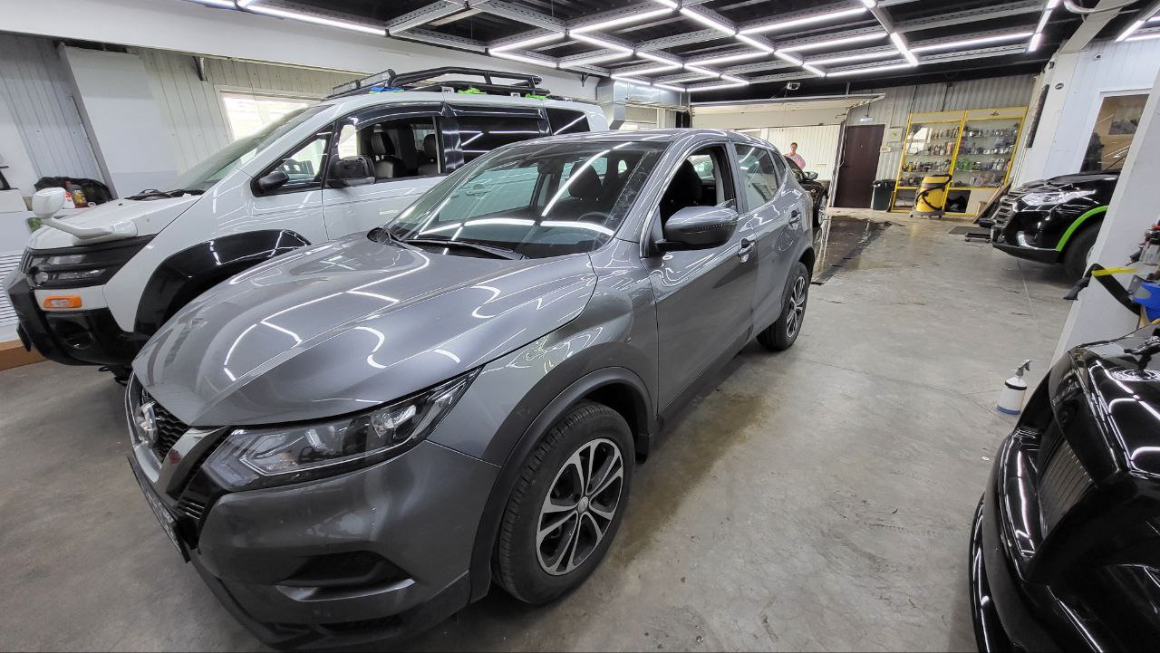 Удаление вмятин без покраски nissan qashqai