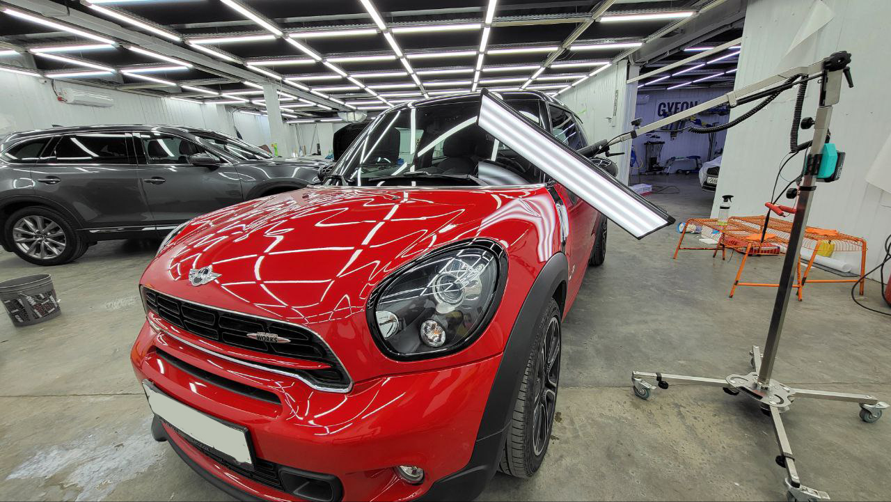 Удаление вмятин без покраски Mini Cooper Paceman